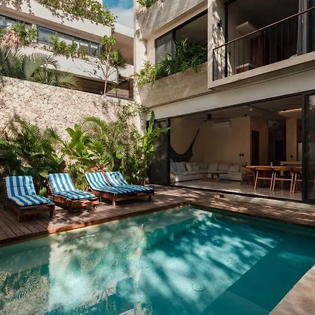 Luxury 5 Bedroom Pool Tiki Bar & Outdoor Gym Tulum