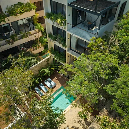 Luxury 5 Bedroom Pool Tiki Bar & Outdoor Gym Villa Tulum