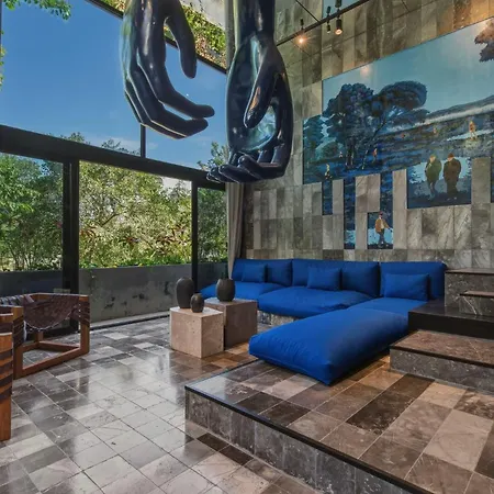 Villa Luxury 4 Bedroom In Aldea Zama Near And Downtown With Private Pool Jacuzzi And Sauna Tulum