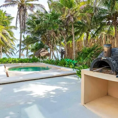 Beachfront Paradise With Private Pool Ocean View Full Kitchen & Shaded Patio - Mandala * Tulum