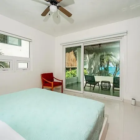 Oceanfront With Access Pool Balconies & Waterfront Hammocks - Sol Tulum