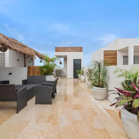 Paradise Spacious 2br In Aldea Zama Holiday home Tulum