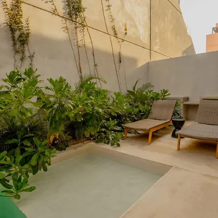 Pools Privadas Rooftop Selva Villa Tulum