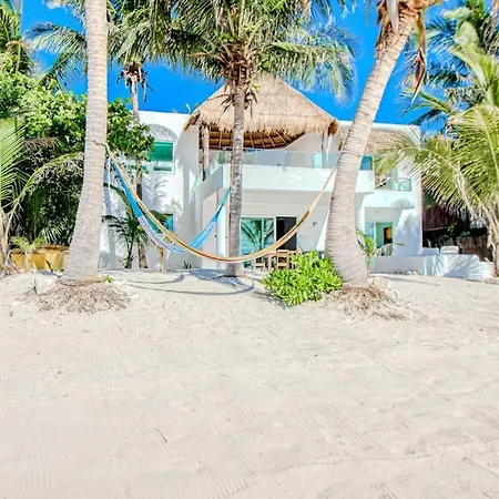 Oceanfront With Access Pool Balconies & Waterfront Hammocks - Sol * Tulum