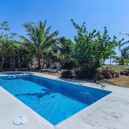 Beachfront With Private Pool Access Balcony With Ocean Views Patio - Belleza * Tulum