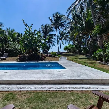 Beachfront With Private Pool Access Balcony With Ocean Views Patio - Belleza Holiday home