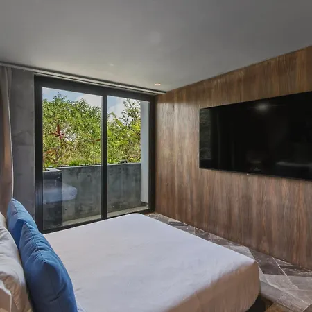 Villa Luxury 4 Bedroom In Aldea Zama Near And Downtown With Private Pool Jacuzzi And Sauna Tulum