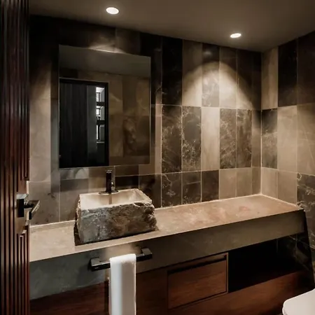Villa Luxury 4 Bedroom In Aldea Zama Near And Downtown With Private Pool Jacuzzi And Sauna