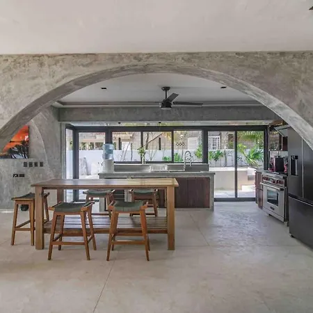 Beachfront With Private Heated Pool Jacuzzi Sauna Ocean Views & Ac - 7th Heaven Tulum