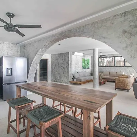Beachfront With Private Heated Pool Jacuzzi Sauna Ocean Views & Ac - 7th Heaven Tulum