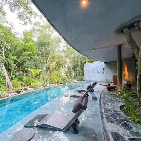 Luxury 4 Bedroom In Aldea Zama Near And Downtown With Private Pool Jacuzzi And Sauna *