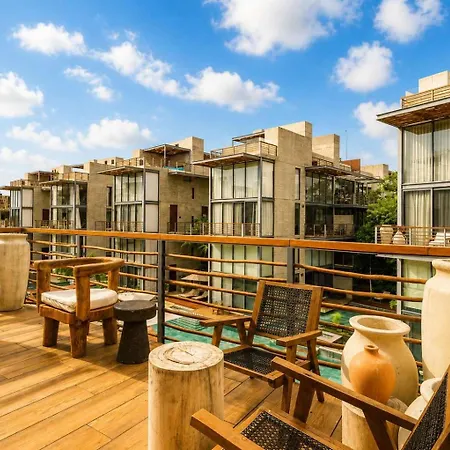 Apartment Luxe 1 Bedroom Cenote Sauna Gym And Private Terrrace With Pool Tulum