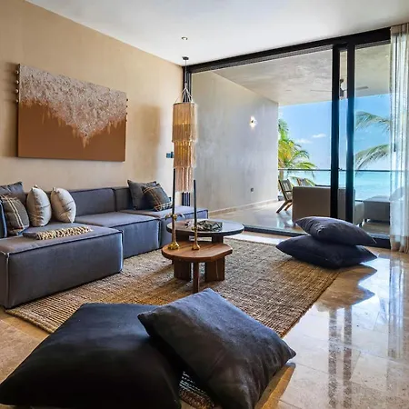 Apartment Luxury Beachfront 3br Tulum