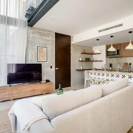 Modern 1br At Xalet Luxury With Cenote & Pool Apartment *
