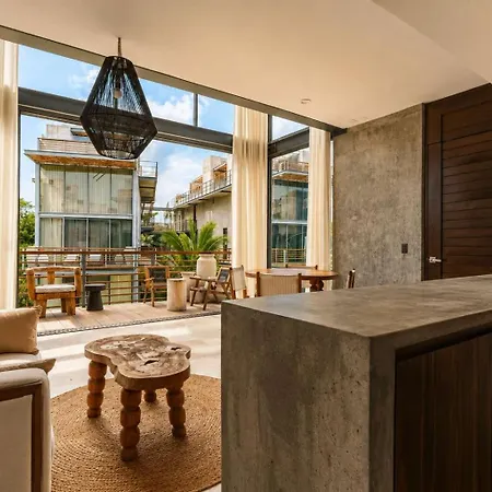 Apartment Luxe 1 Bedroom Cenote Sauna Gym And Private Terrrace With Pool