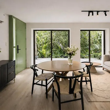 Apartment Garden Atelier - Private Cenote & Steps From The