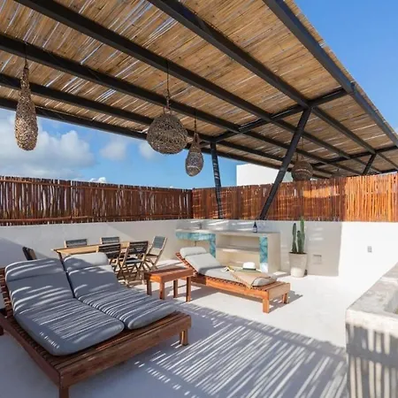 Luxury 2br Private Rooftop Pool Tulum