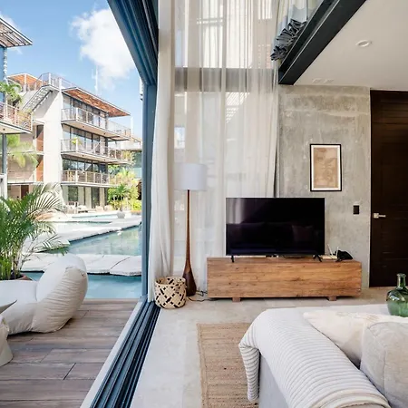 Apartment Modern 1br At Xalet Luxury With Cenote & Pool *