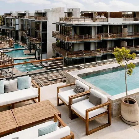 Luxe 1 Bedroom Cenote Sauna Gym And Private Terrrace With Pool Apartment *
