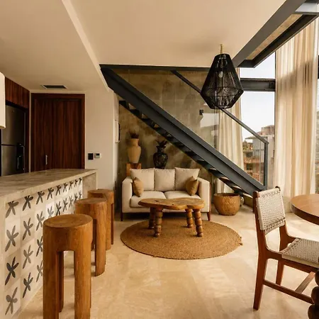 Luxe 1 Bedroom Cenote Sauna Gym And Private Terrrace With Pool