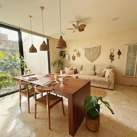 New Jungle Retreat 1br2ba Garden Private Pool * Tulum