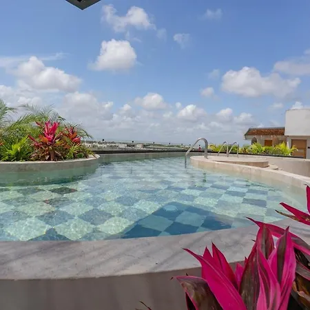 Tropical Penthouse 2br And Jacuzzi Tulum