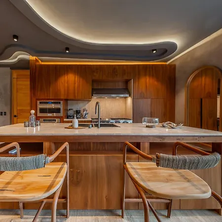 Oceanfront 4br Duplex In Maiim Tankah With Pool , & Gym Apartment Tulum