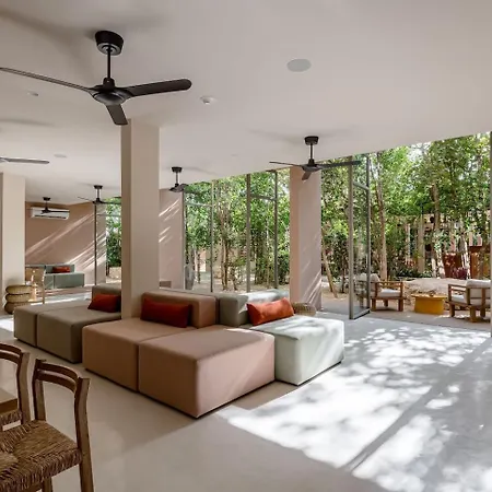 Chic Wrestaurant, Yoga, Coworking Areas Apartment Tulum