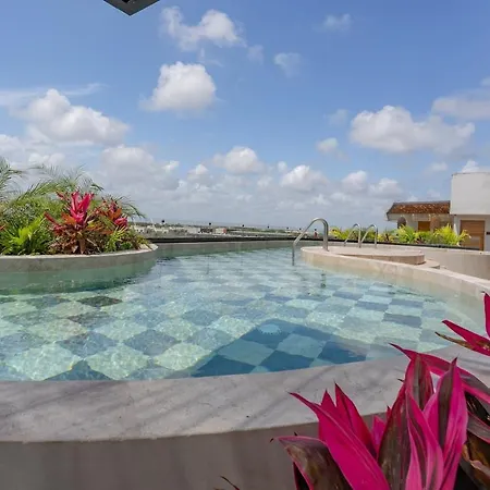 Tropical Penthouse 2br And Jacuzzi Apartment Tulum