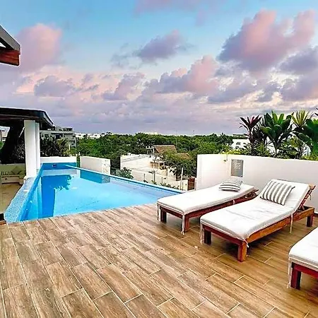 Hotel Spacious Penthouse With Pool Tulum