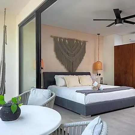 Panoramic 1-br Studio,garden, 360º Pool & Gym Tulum