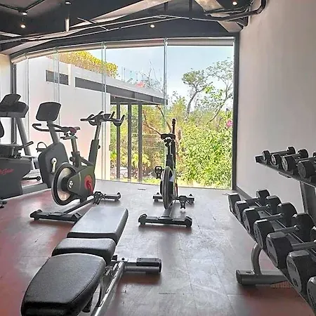 Holiday home Panoramic 1-br Studio,garden, 360º Pool & Gym Tulum