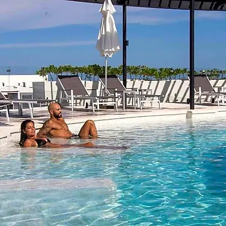 Panoramic 1-br Studio,garden, 360º Pool & Gym *