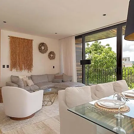 Apartment Hermoso Penthouse En Aldea Zama 3bedromm