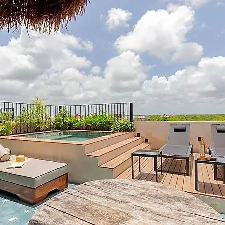 Hermoso Penthouse En Aldea Zama 3bedromm Tulum
