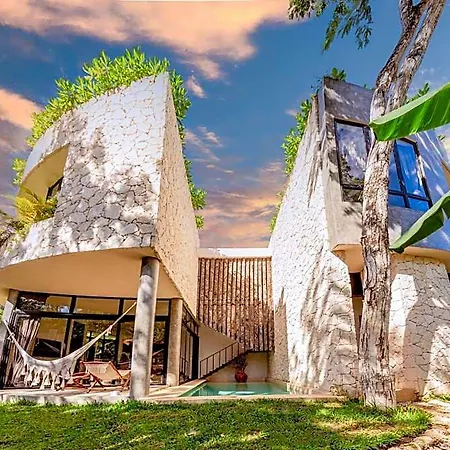 2 Tropical Bohemian Villas-2 Priv Pool-bbq 3a-3b Villa *