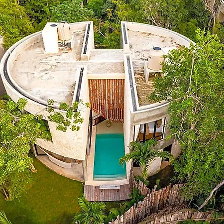 Villa 2 Tropical Bohemian Villas-2 Priv Pool-bbq 3a-3b