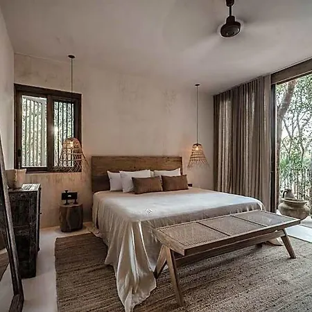 Boho Organic 3br Villa, Gated Community, Rooftop