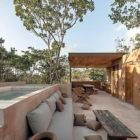 Boho Organic 3br Villa, Gated Community, Rooftop