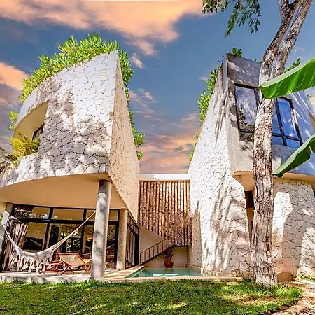 Villa Auralis Boho Boho Villa-priv Pool-concierge-bbq 3b Tulum