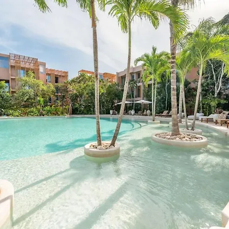 Amazing 1br Jungle With Restaurant, Pool And Gym Apartment Tulum