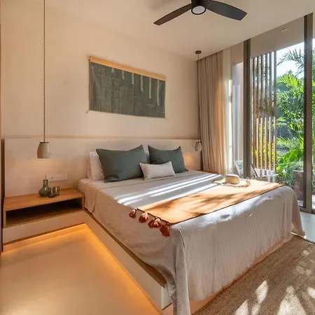 Amazing 1br Jungle With Restaurant, Pool And Gym Apartment Tulum