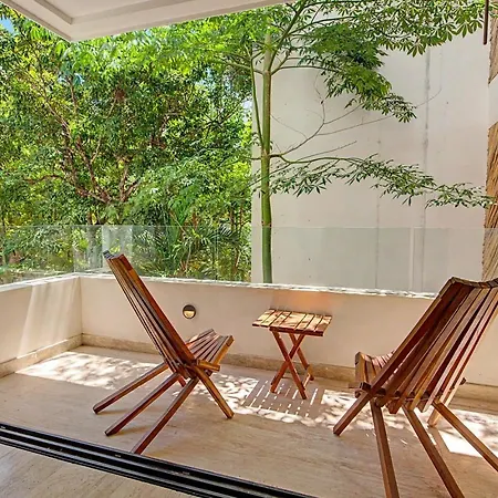 Lux 1br With Rooftop Pool, Spa, Gym, Kids Playroom * Tulum