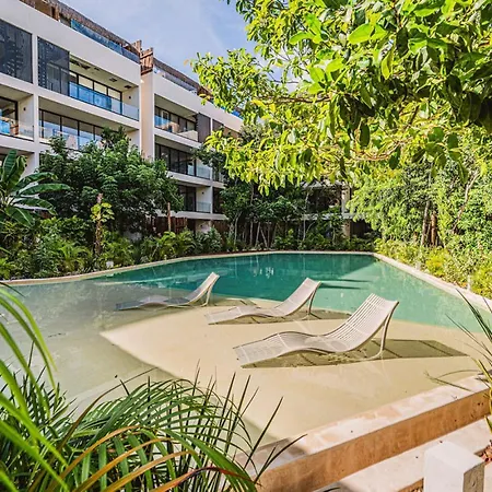 Divine 2br With Access Gym Fast Wifi * Tulum