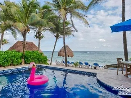 Villa Oceanfront Pool 3 King Beds Tulum