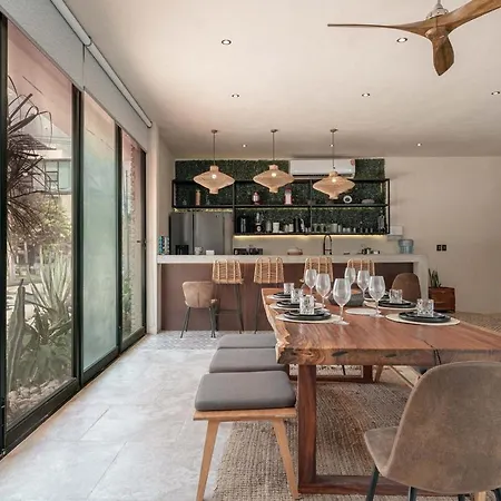 Villa Boho Chic 5 Bedroom Private Pool & Roof Bar Tulum
