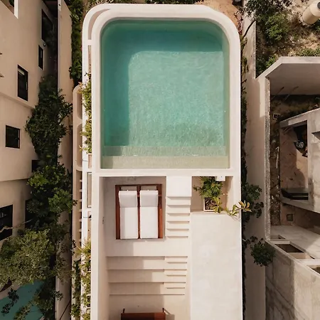 Luxury Rooftop Pool 4br Security * Tulum