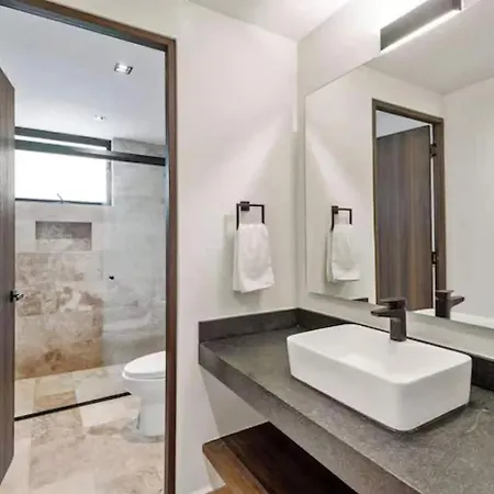 Holiday home 1st Flr Chic Jungle 1br Priv Pool Steam & Gym Tulum