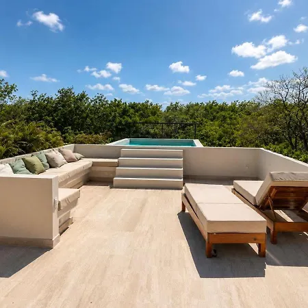 Villa Lumila Rooftop Sunset & Jungle Views Tulum