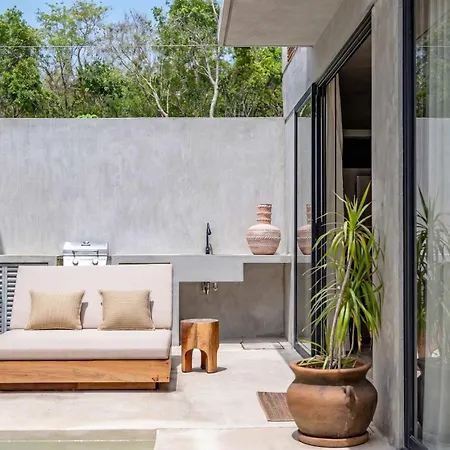 Seremonia With Rooftop Pool & Club Access Villa Tulum